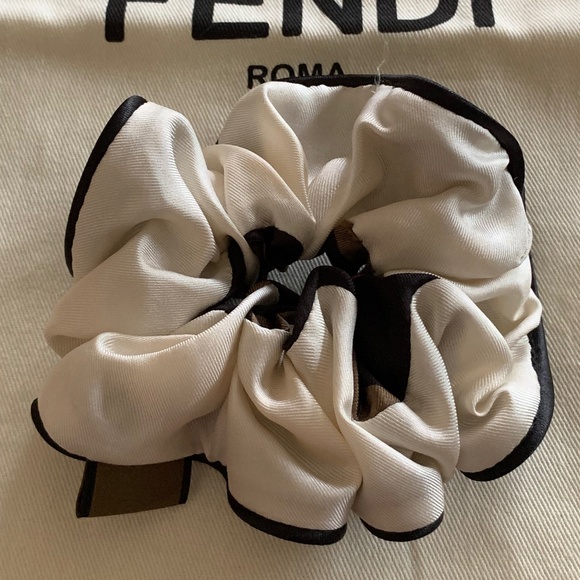 Authentic Fendi Silk Scrunchie - Picture 6 of 7